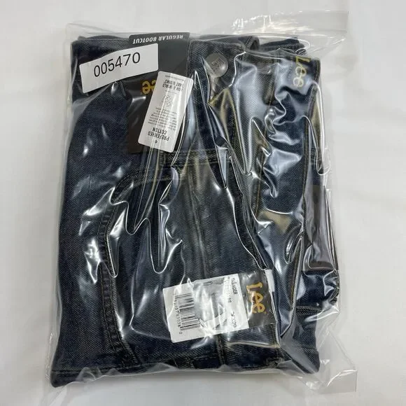 Lee Regular Bootcut Fit Men's 36x30 Blue Thunder Wash Stretch American Denim - Picture 14 of 14